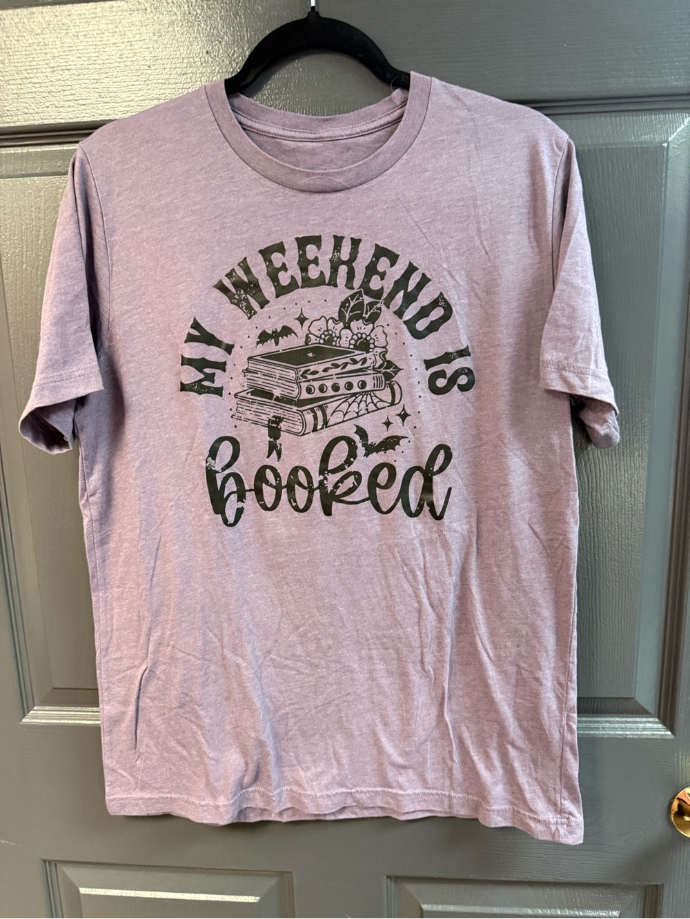 My Weekend is Booked Graphic Short-Sleeved T-shirt